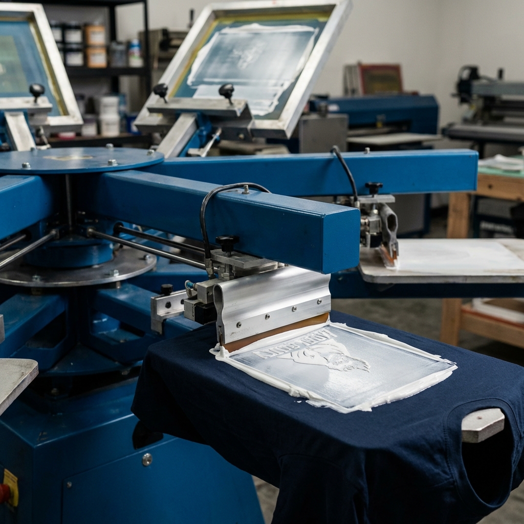 How Screen Printing Works