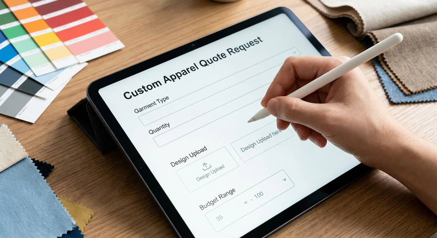 3. Step 2: Request a Custom Apparel Quote That Matches Your Needs